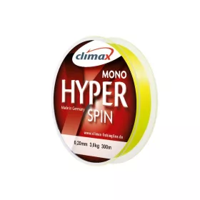   Climax Hyper Spinning Fluo Žlutý 150m 0,22mm Monofilní hlavní vlasec
