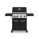 Broil King Crown 440 Plynový gril 65,2x44,4cm Černý