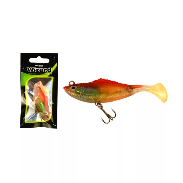 Wizard Swimbait Perch 7,62cm Redholo Gumová ryba