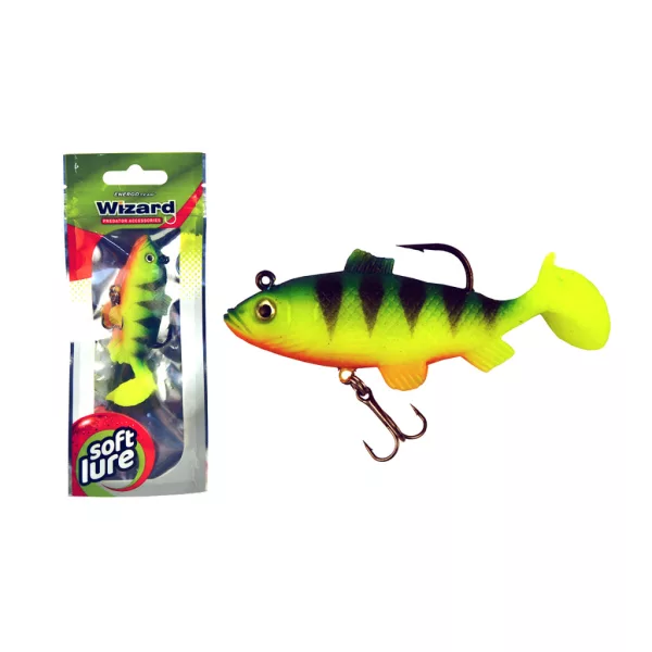 Wizard Swimbait Perch 7,62cm Firetiger Gumová ryba