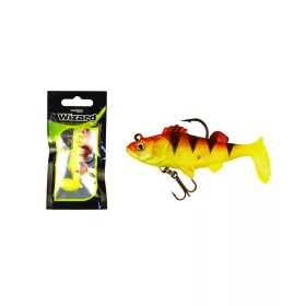   Wizard Swimbait Okoun 7,62cm Yellow-Redtiger Gumová nástraha