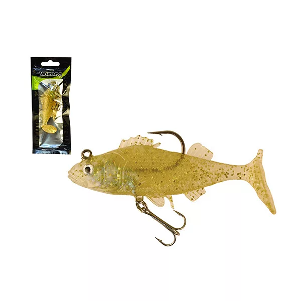 **Wizard** Swimbait Perch Golden-White 7,62cm Gumová nástraha