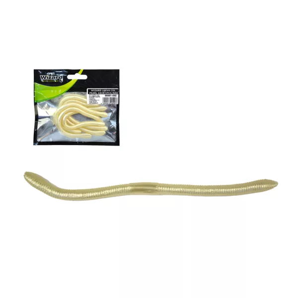 Wizard Worm Pearl 14cm Umělá žížala 5ks