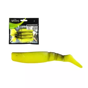   Wizard Warrior Shad Černo-zelená 9cm Plastová nástraha 4ks