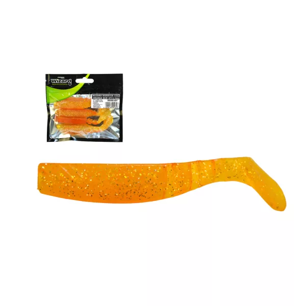Wizard Warrior Shad Oranžová 9cm Plastová nástraha 4ks