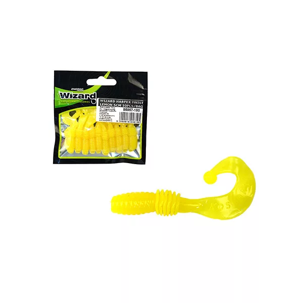 Wizard Harpex Twist Extra Lemon 5cm Twister 10ks