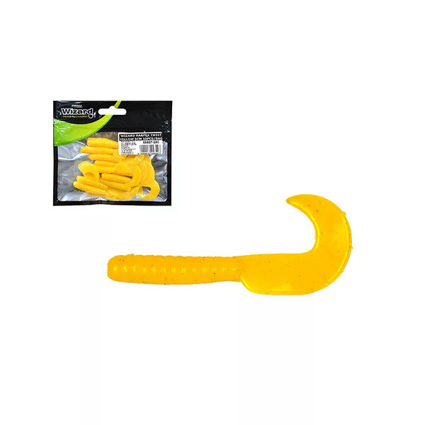 Wizard Harpex Twist Yellow 5cm Twister 10ks