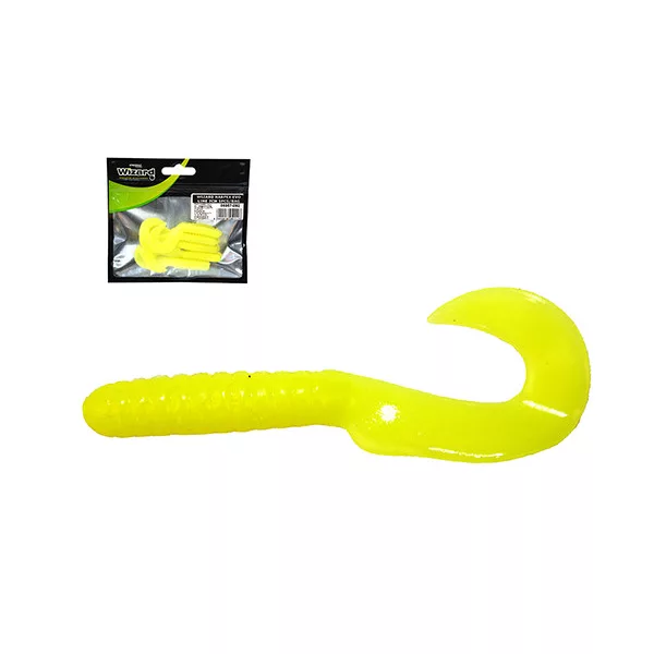 Wizard Harpex Twist Green 6cm Umělá nástraha 5ks