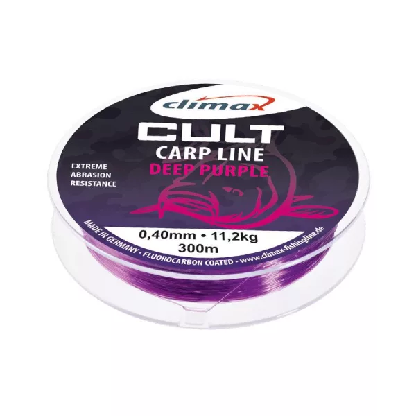 Climax Cult Carp Deep Purple Mono 300m 0,32mm Monofilní kmenový vlasec