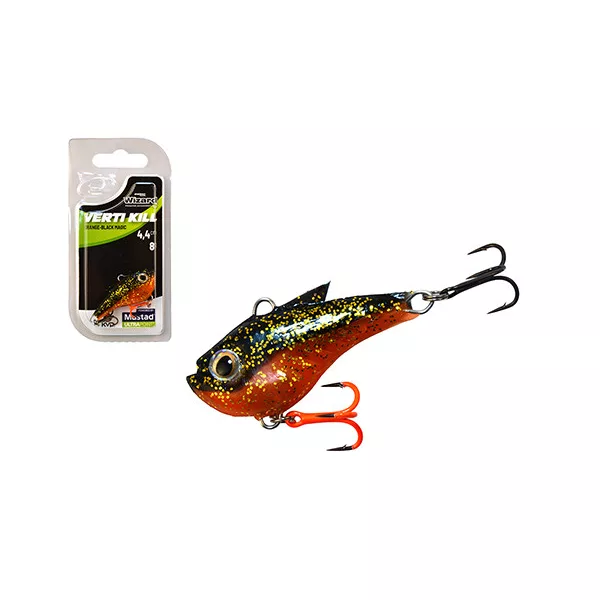 Wizard Strike+ Verti Kill Orange-Black Magic 4,4cm 8gr Vertikální umělá nástraha