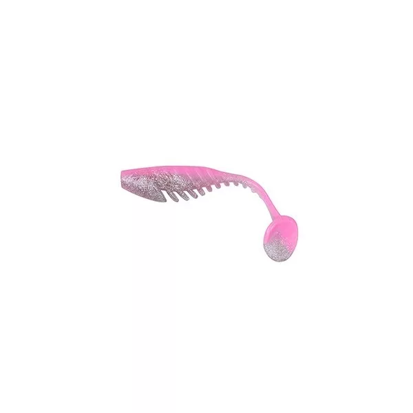 L&K Floating Shad Gumová nástraha 45mm Růžová - 5ks