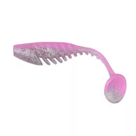   L&K FLOATING SHAD 6 CM 5 KS/BALENÍ BARVA:PINK - Gumová umělá nástraha