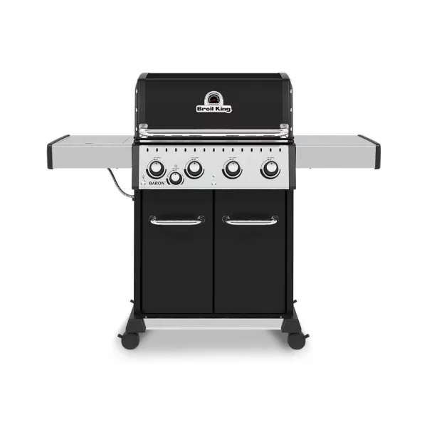 Broil King Baron 440 Plynový gril 65,2x44,4cm Černý