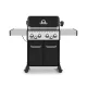 Broil King Baron 490 Plynový gril Černý