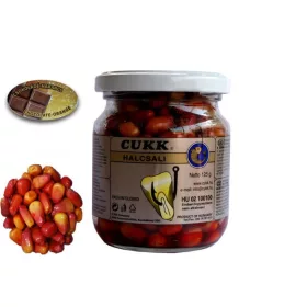   Barevná sladká kukuřice, světle hnědá, čokoládově-pomerančová