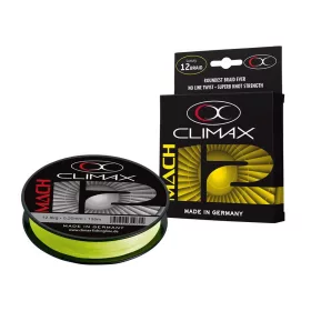   Climax Mach X12 Fluo Yellow 135m 0,20mm 12,8kg Pletená hlavní šňůra