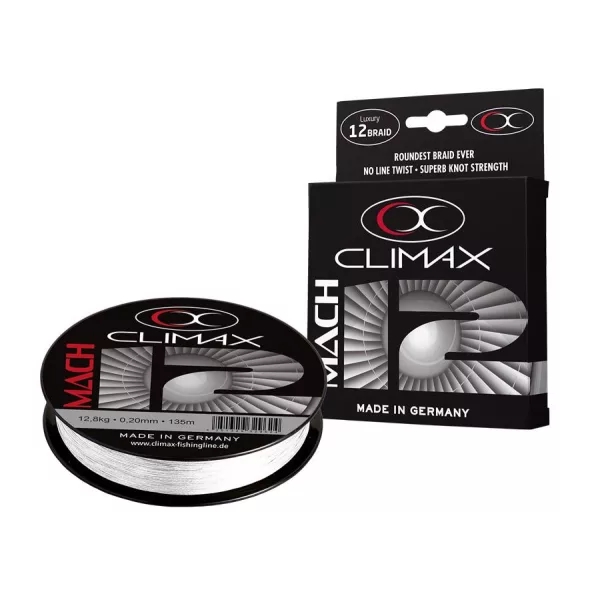 Climax Mach X12 Moss Green 135m 0,13mm 7,1kg Pletená hlavní šňůra