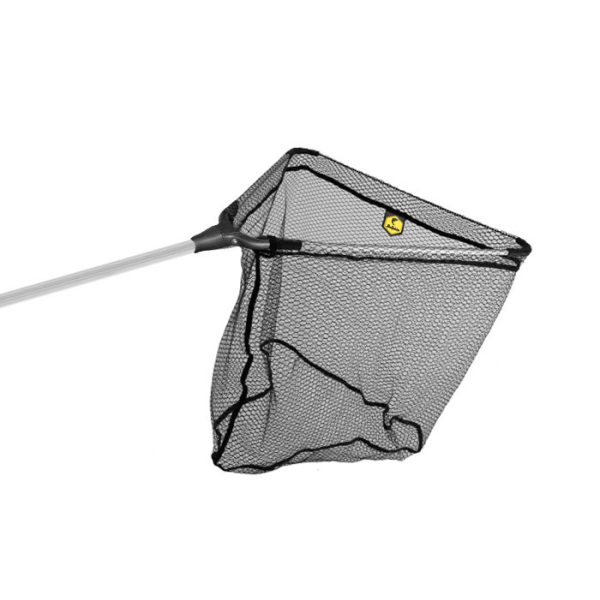 Delphin podběrák s plastovým kloubem 40x40/150cm - Rukojeť podběráku se síťkou