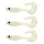 Nevis Twister Shad Vantage 9cm 6,56gr 3ks/bal /bílá/ Plastová nástraha