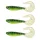 Nevis Twister Shad Vantage Perch 9cm 6,56gr zeleno-bílý plastová nástraha 3ks