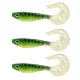 Nevis Twister Shad Vantage Perch 9cm 6,56gr zeleno-bílý plastová nástraha 3ks