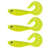 Nevis Twister Shad Vantage 9cm 6,56gr 3ks/balení /žlutá-třpytka/ Plastová nástraha