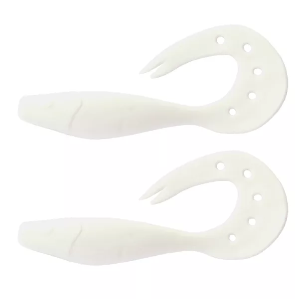 Nevis Twister Shad 14cm 21,40gr 2 ks/bal (Bílá) Plastová nástraha