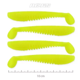   Nevis Impulse Shad 10cm 6,92gr 4ks/balení Citronově žlutá Plastová nástraha