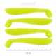 Nevis Impulse Shad 10cm 6,92gr 4ks/balení Citronově žlutá Plastová nástraha
