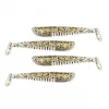 Nevis Impulse Shad 10cm 6,92gr 4ks/balení Zlatá Třpytka Plastová nástraha