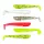 Nevis Impulse Shad 6,3cm 1,77gr 6ks/balení 5barev Plastové návnady