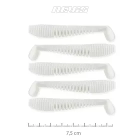   Nevis Impulse Shad 7,5cm 3,05gr 5ks/balení Bílé Plastové návnady