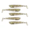 Nevis Impulse Shad 7,5cm 3,05gr 5ks/balení Zlaté Třpytivé Plastové návnady