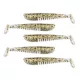 Nevis Impulse Shad 7,5cm 3,05gr 5ks/balení Zlaté Třpytivé Plastové návnady