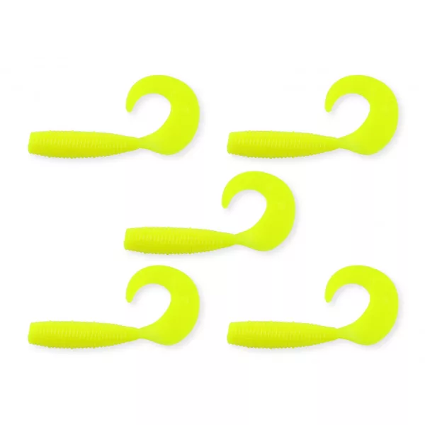 Nevis Twister 7,5cm 4,17gr 5 ks/bal Žlutá Plastová nástraha