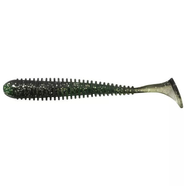 Nevis Vantage Longer 8,75cm 3,77gr 5ks/balení Černo-stříbrná třpytka Plastová nástraha