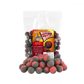 Benzar Turbo Bicolor Boilie Halibut-Česnek 250G 20Mm