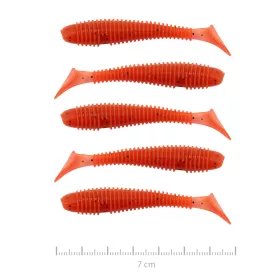   Nevis Vantage Swinger 7cm 2,96gr 5ks/bal. Oranžová Plastová nástraha