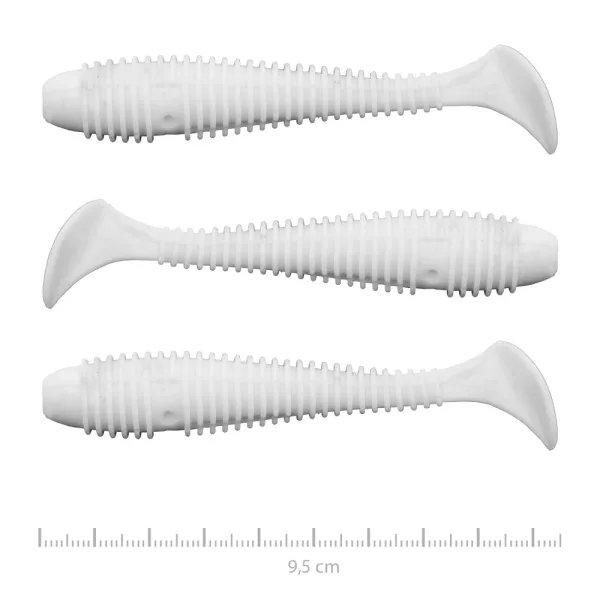 Nevis Vantage Swinger 9,5cm 7,18gr 3ks/bal. Bílá Plastová nástraha