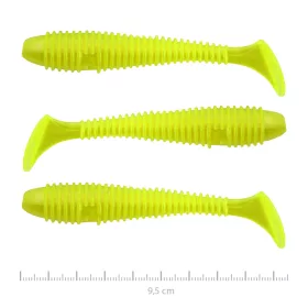   Nevis Vantage Swinger 9,5cm 7,18gr 3ks/bal. Fluo Zelená Plastová nástraha