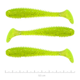   Nevis Vantage Swinger 9,5cm 7,18gr 3ks/bal. Fluo Zelená Třpytka I. Plastová nástraha