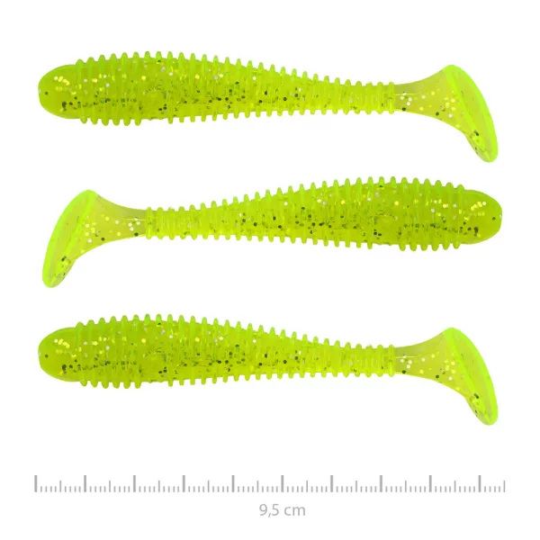 Nevis Vantage Swinger 9,5cm 7,18gr 3ks/bal. Fluo Zelená Třpytka I. Plastová nástraha