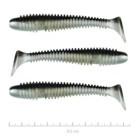   Nevis Vantage Swinger 9,5cm 7,18gr 3ks/bal. Stříbrno-Modrá Třpytka Plastová nástraha