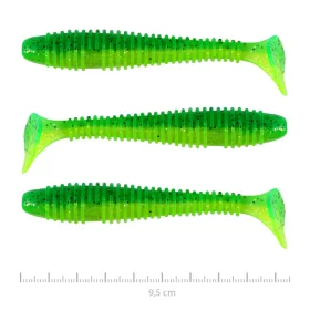   Nevis Vantage Swinger 9,5cm 7,18gr 3ks/bal. Zelená Třpytka Plastová nástraha