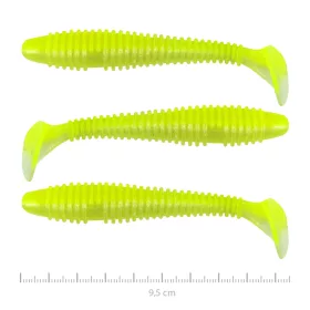   Nevis Vantage Swinger 9,5cm 7,18gr 3ks/bal. Fluo Zelená Třpytka II. Plastová nástraha