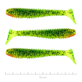   Nevis Vantage Swinger 9,5cm 7,18gr 3ks/bal. Zeleno-Oranžová Třpytka Plastová nástraha