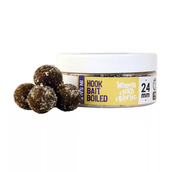 The Big One Hook Bait In Salt Lemon&Fish&Garlic 24mm Solené boilie na háček