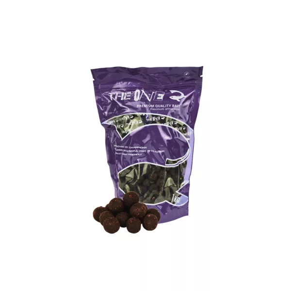 The One Fialový Boilie 16mm vařené boilie 1kg