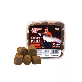   Benzár Mix Catfish 22mm Krvavé Játrové Rybí Pelety 400gr