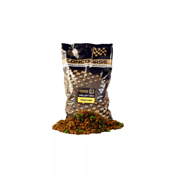 Benzár Concourse Twister Pellet Mix Marcipán-Česnek 800gr Krmný pelet